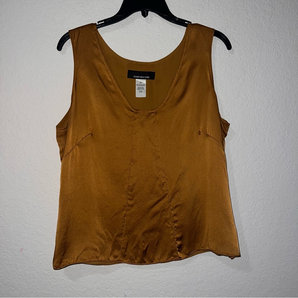 Jones New York Women's Silk Tank Top